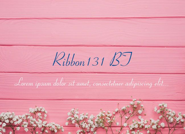 Ribbon131 BT example